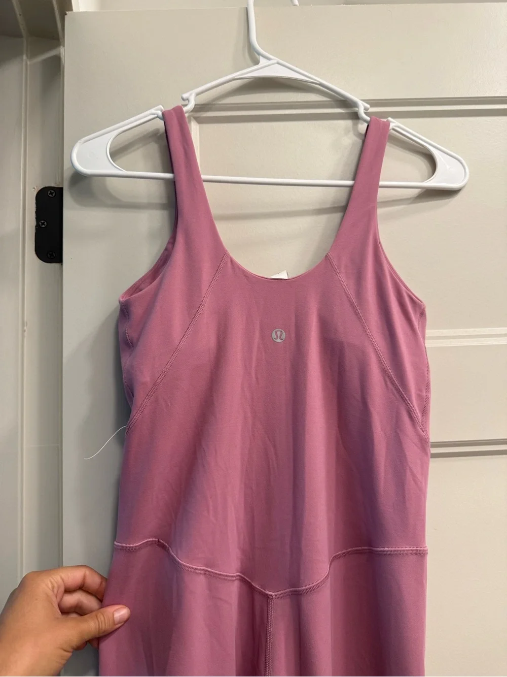 lululemon athletica Sleeveless Rose-Pink Jumpsuit